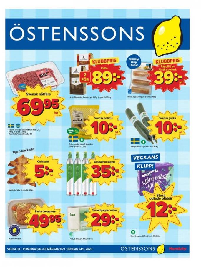 Östenssons reklambad. Östenssons (2023-09-24-2023-09-24)