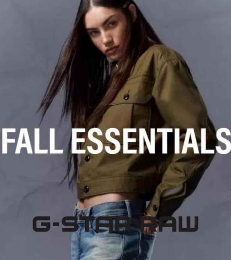 Fall Essentials. G-Star Raw (2023-10-30-2023-10-30)