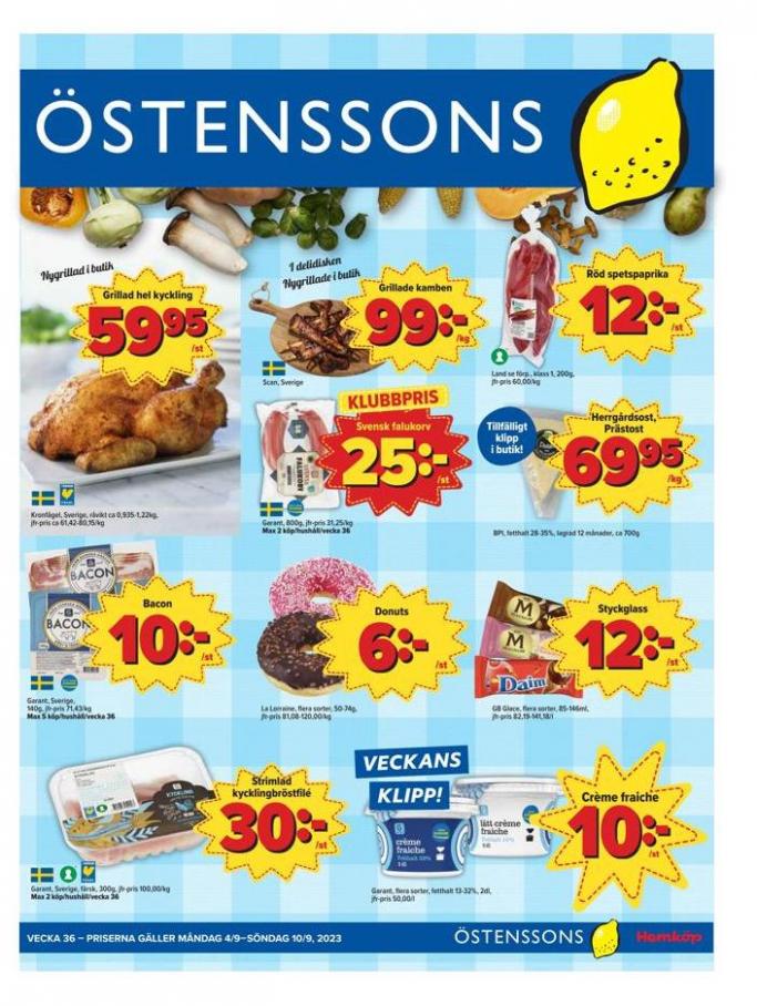 Ã–stenssons reklambad. Östenssons (2023-09-10-2023-09-10)