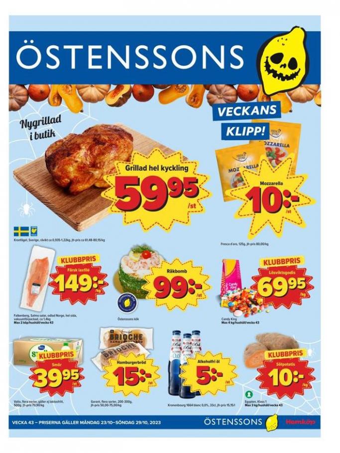 Östenssons reklambad. Östenssons (2023-10-29-2023-10-29)
