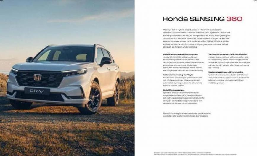 Honda CR-V Hybrid broschyr. Page 20