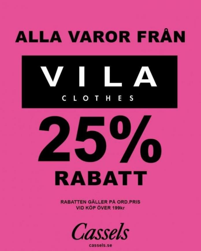 VILA Clothes 25% Rabatt. Vila (2023-12-08-2023-12-08)