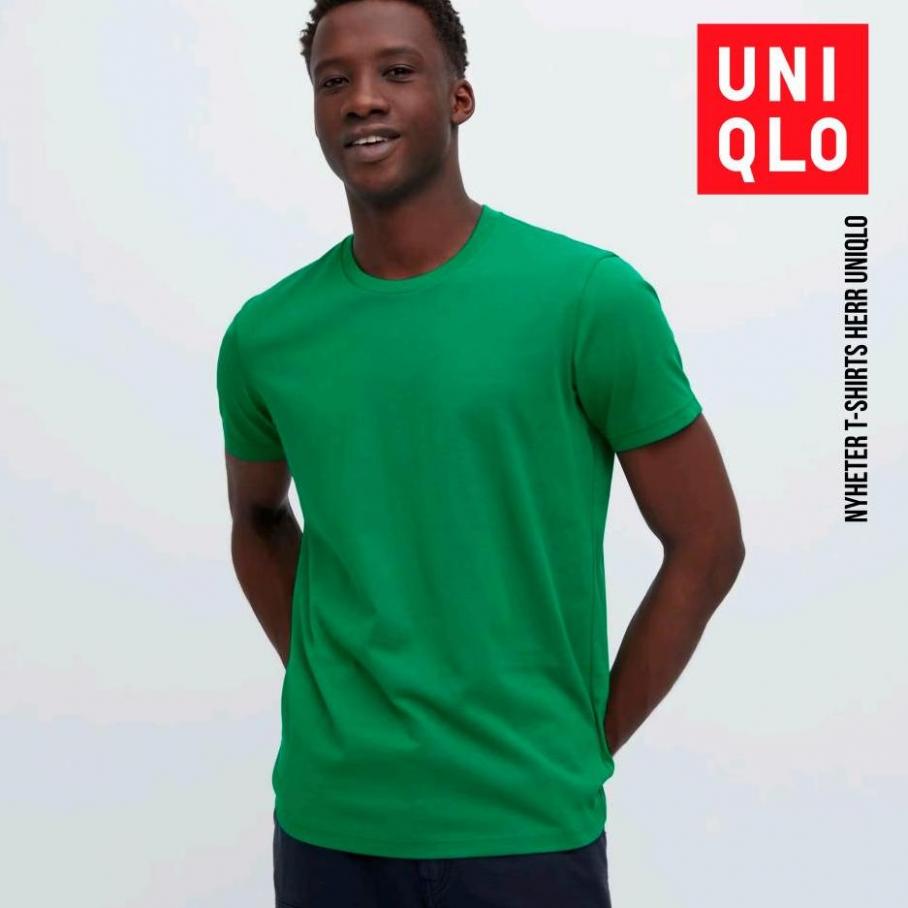 Nyheter T-Shirts Herr Uniqlo. Uniqlo (2023-11-22-2023-11-22)