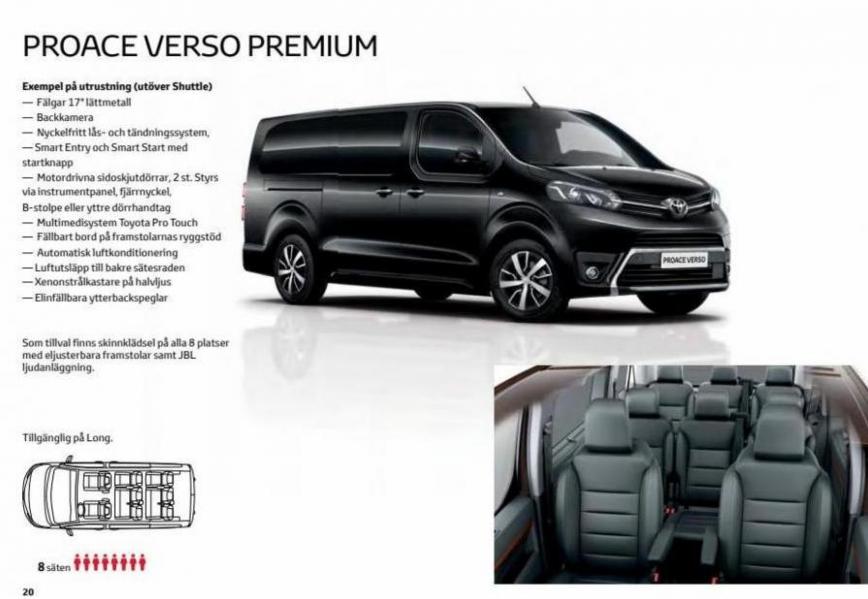 Toyota Proace Verso. Page 20