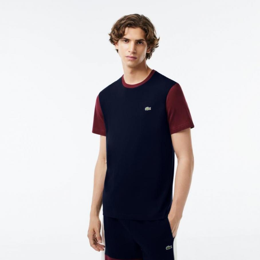 Nyheter T-Shirts Herrer Lacoste. Page 2