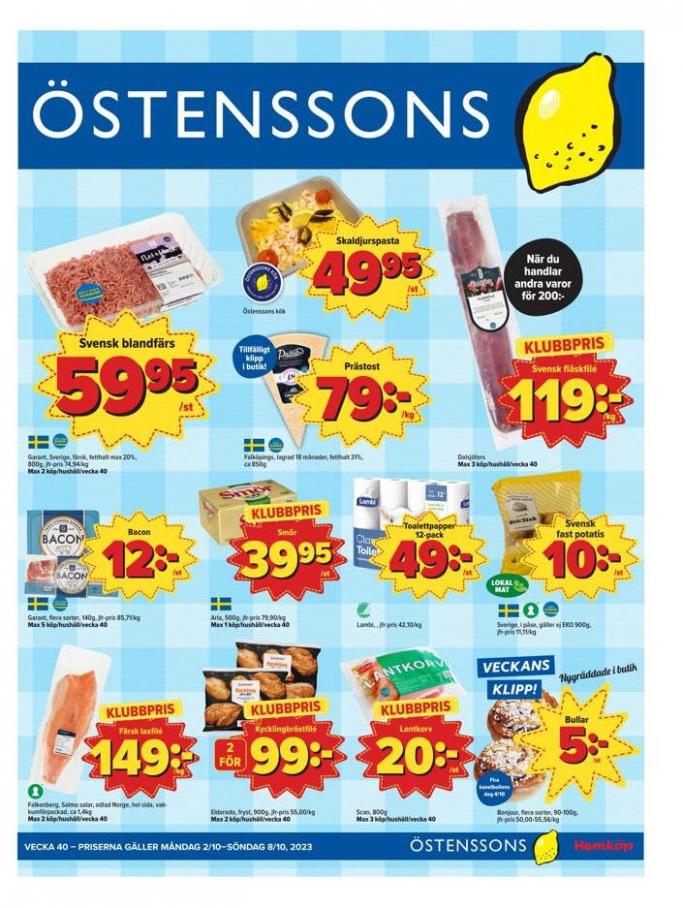 Östenssons reklambad. Östenssons (2023-10-08-2023-10-08)