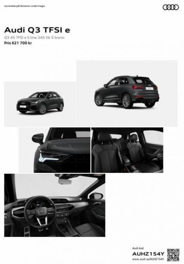 Audi Q3 Sportback TFSI e. Audi (2024-10-30-2024-10-30)