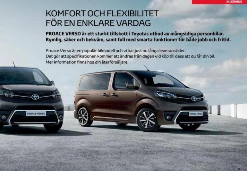 Toyota Proace Verso. Page 5