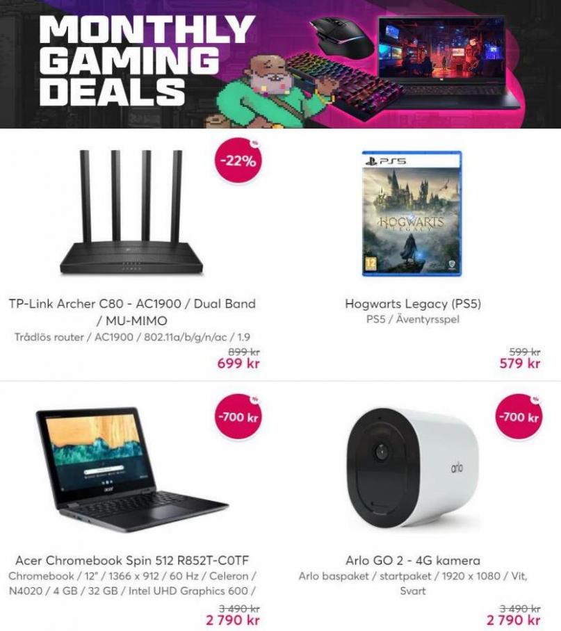 Monthly Gaming Deals. Page 8