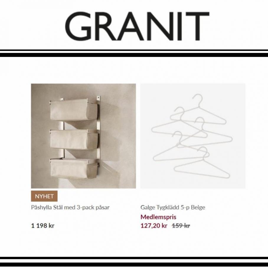 Granit Hallmöbler & förvaring. Granit (2023-11-01-2023-11-01)