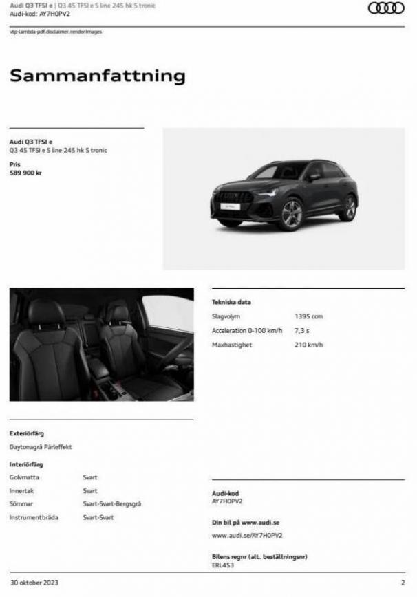 Audi Q4 Sportback e-tron. Page 2