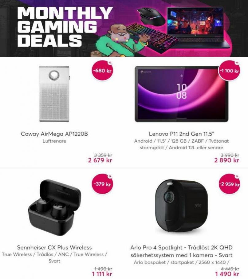 Monthly Gaming Deals. Page 6