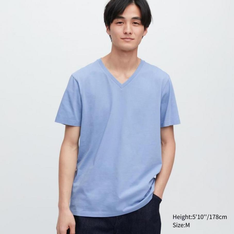 Nyheter T-Shirts Herr Uniqlo. Page 11