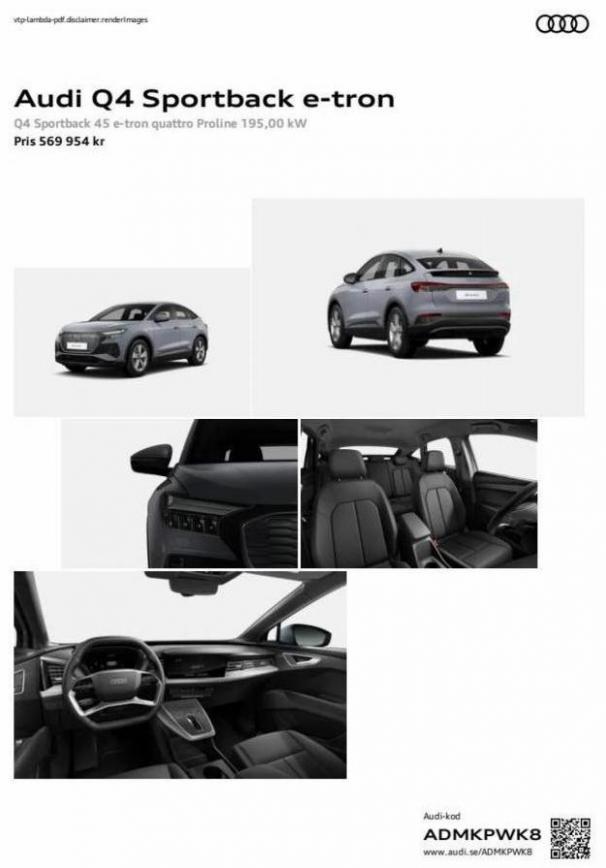 Audi Q4 Sportback e-tron. Audi (2024-11-03-2024-11-03)