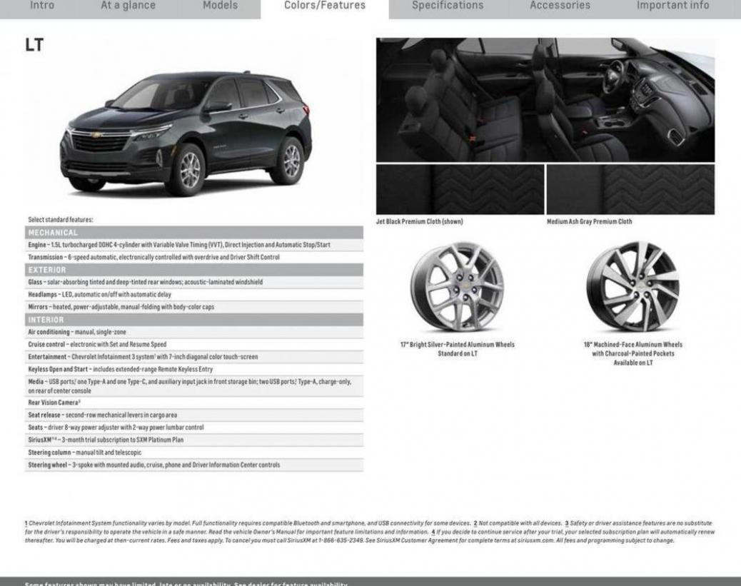 Chevrolet Equinox 2023. Page 8