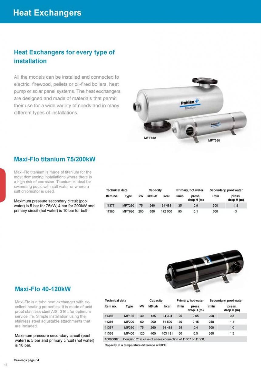 Pahlen Product Catalogue. Page 18