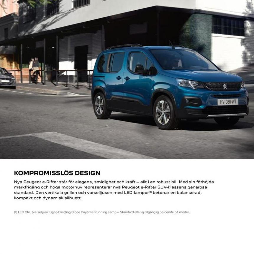 Peugeot Nya e-Rifter. Page 6