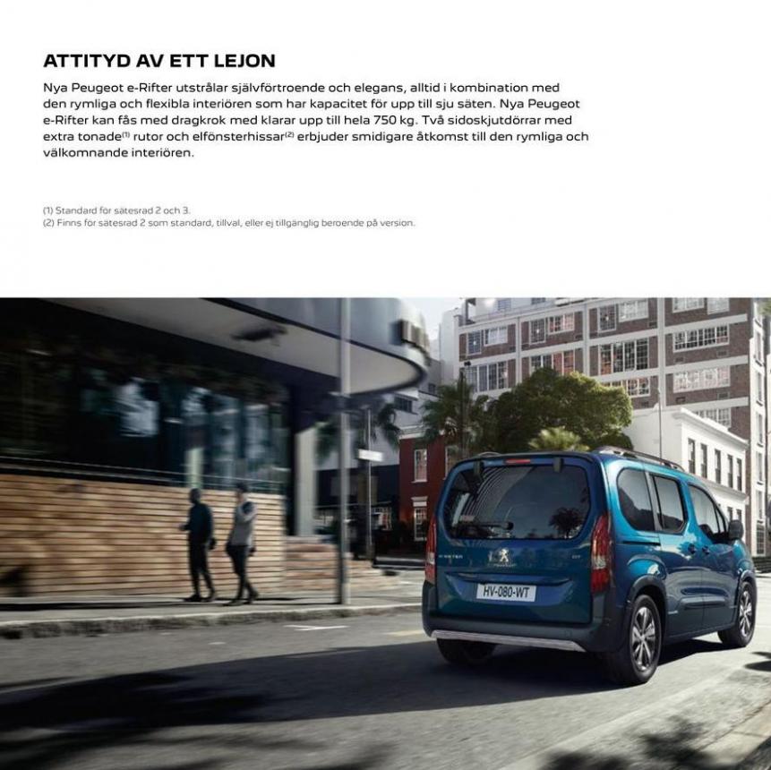 Peugeot Nya e-Rifter. Page 8