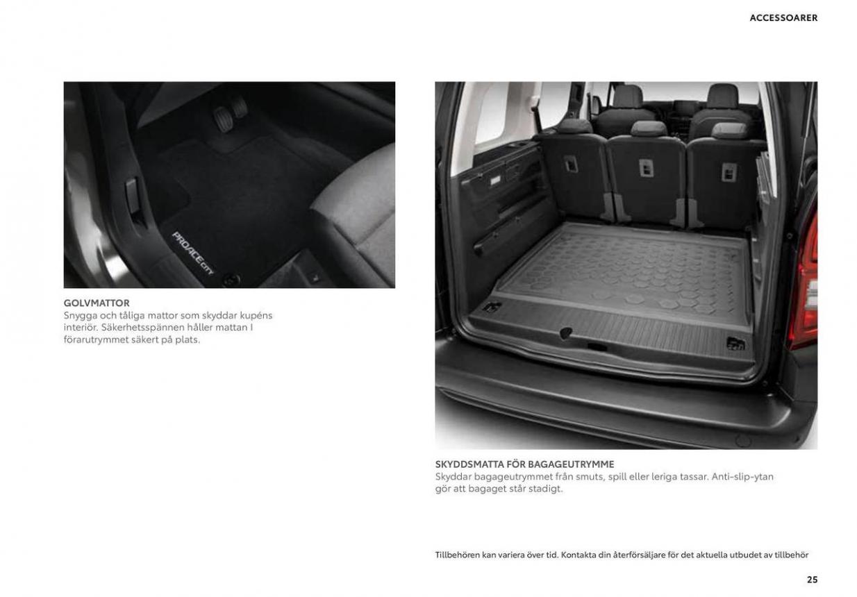 Toyota Proace City Electric Verso. Page 25
