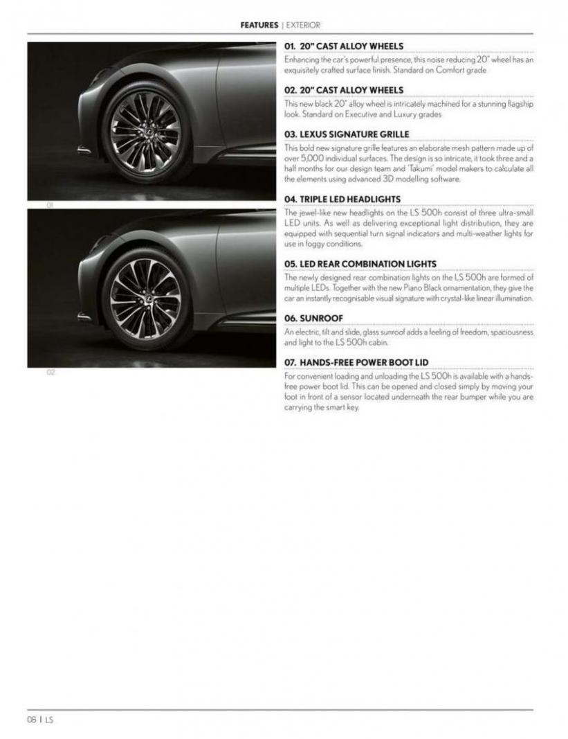 Lexus LS. Page 8