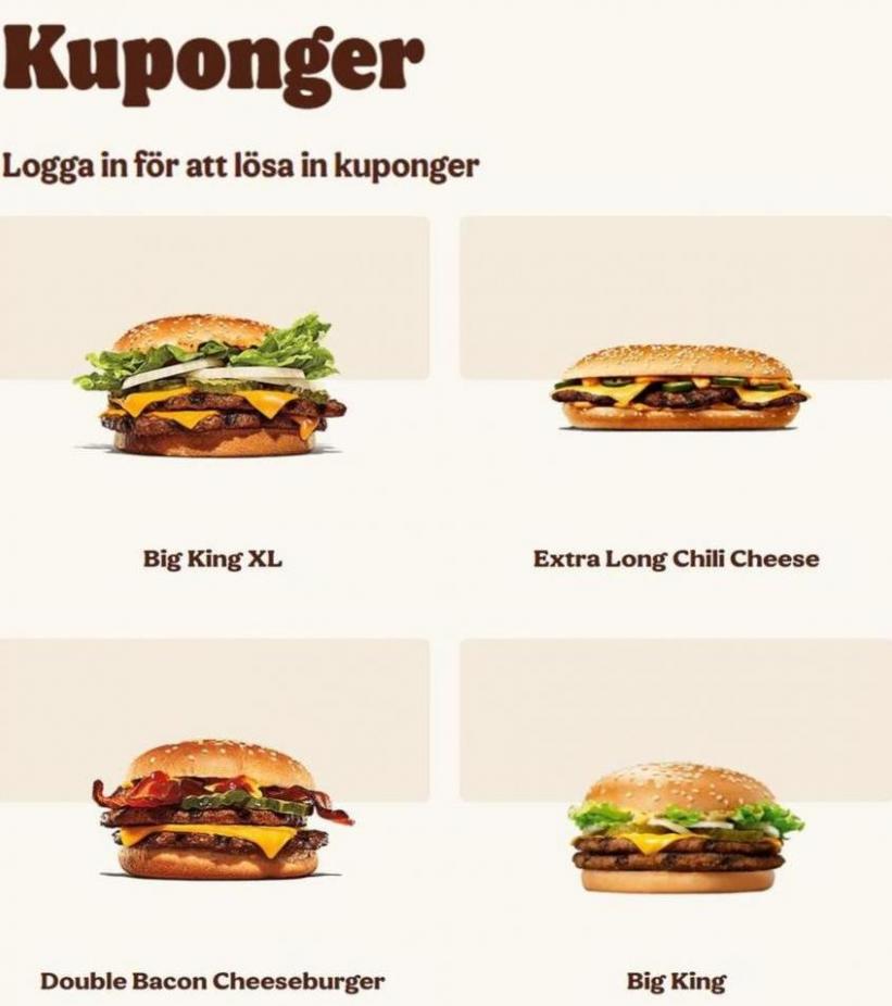 Burger King Meny. Page 6