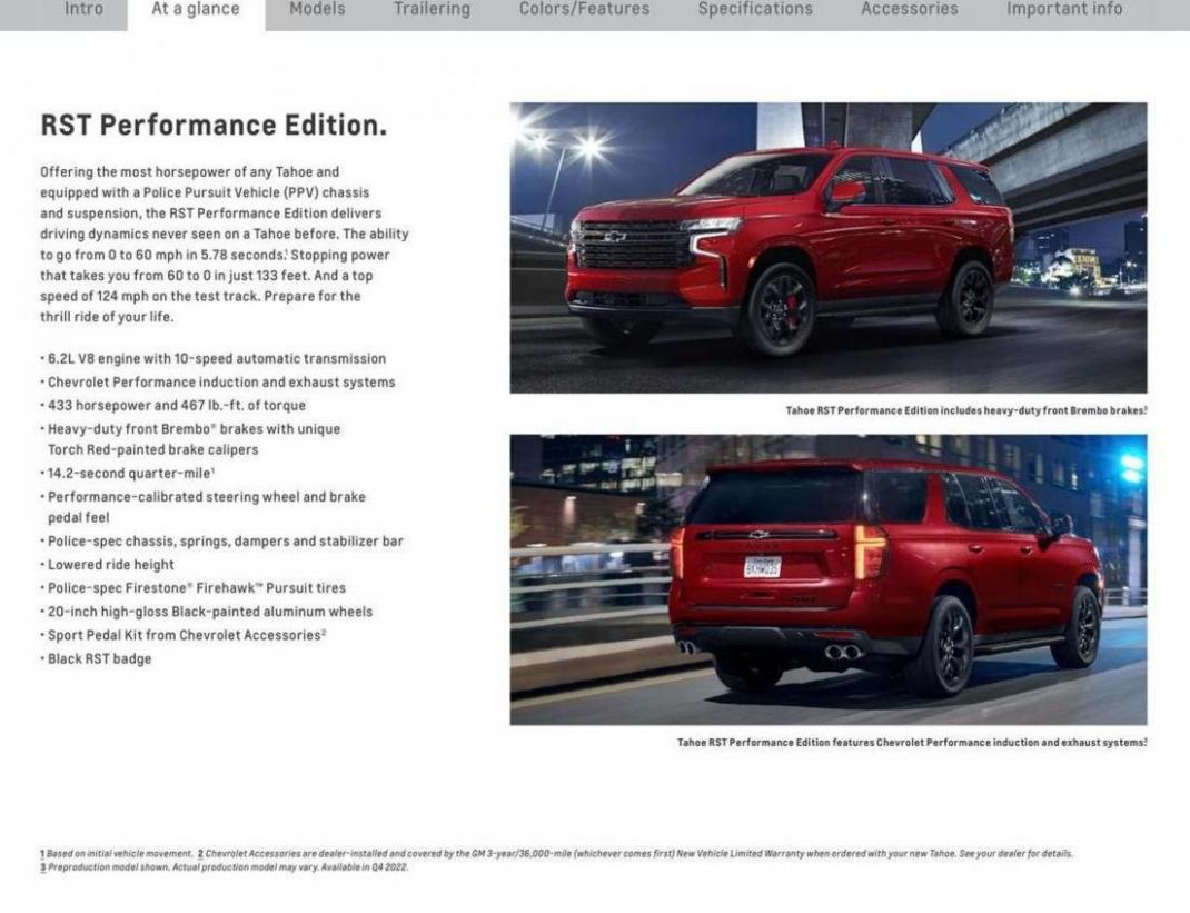 Chevrolet Tahoe 2023. Page 4