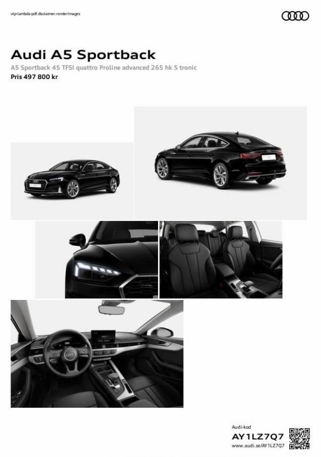 Audi A5 Sportback. Audi (2024-11-03-2024-11-03)