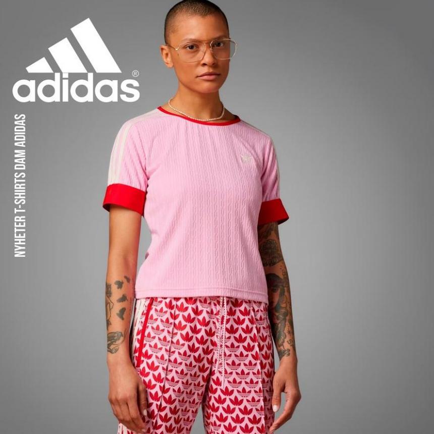 Nyheter T-shirts Dam Adidas. Adidas (2023-11-20-2023-11-20)