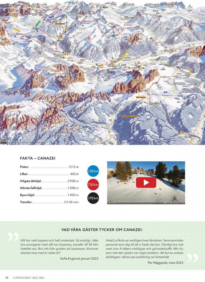 Alpmagasinet Vinter 2023 / 2024. Page 22