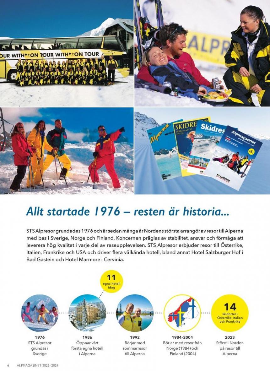 Alpmagasinet Vinter 2023 / 2024. Page 6