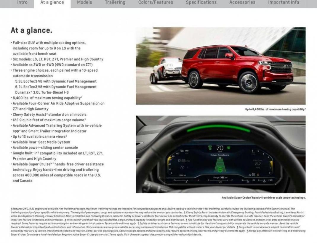 Chevrolet Tahoe 2023. Page 3