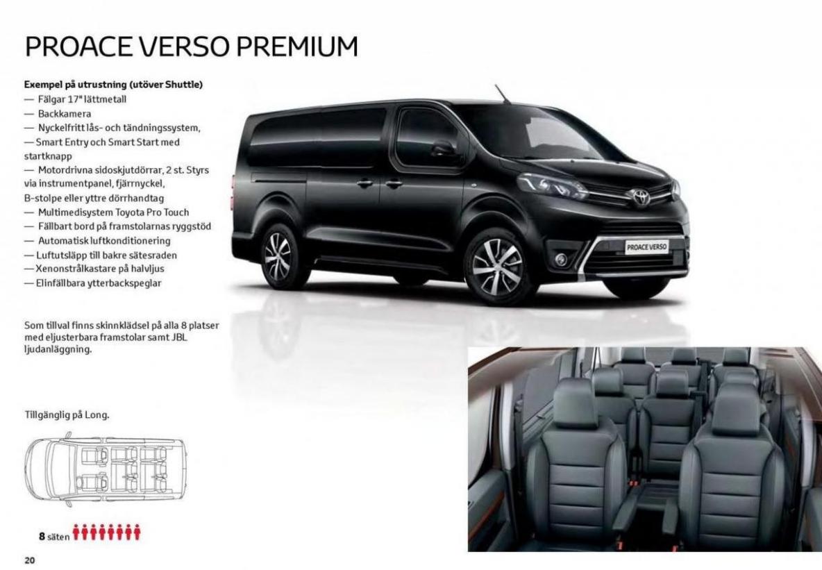 Toyota Proace Verso. Page 20