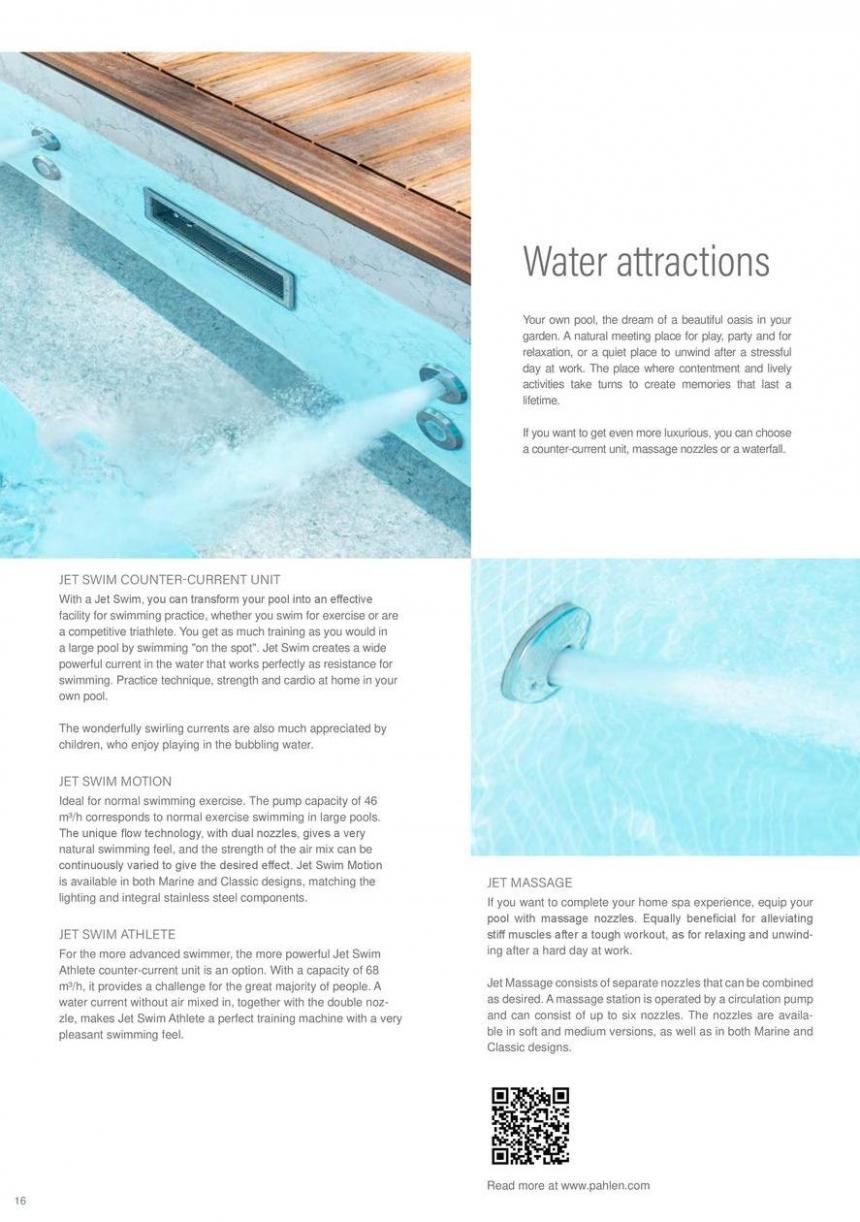 Pahlen Premium pool solutions. Page 16