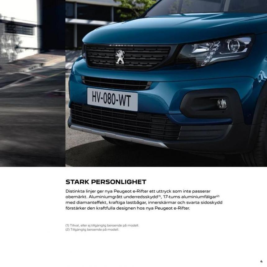 Peugeot Nya e-Rifter. Page 7