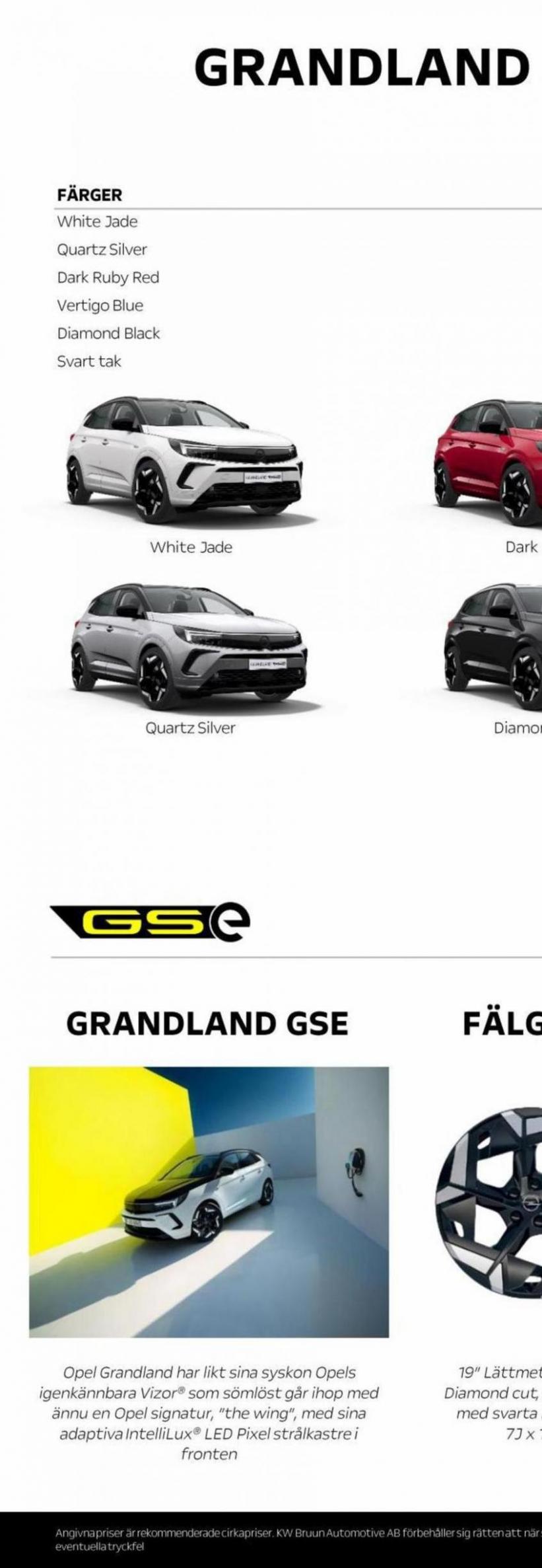 Opel Grandland GSe. Page 4