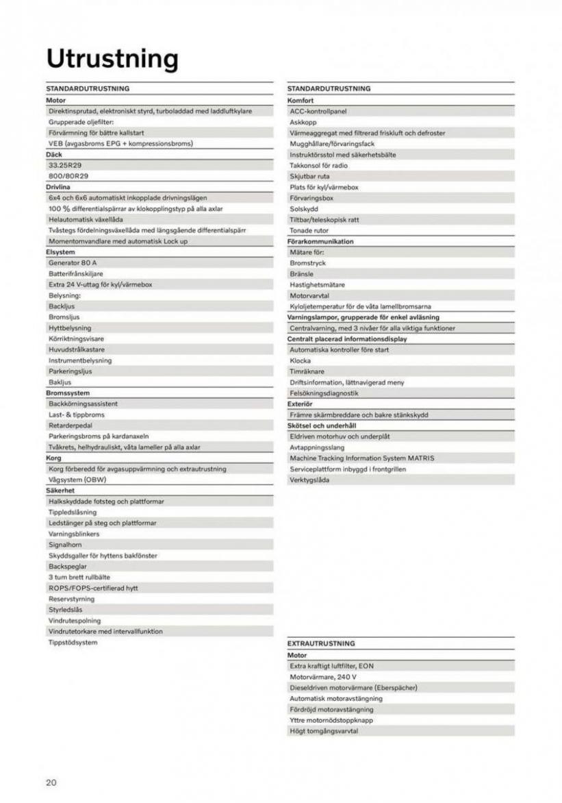 Volvo A60H. Page 20