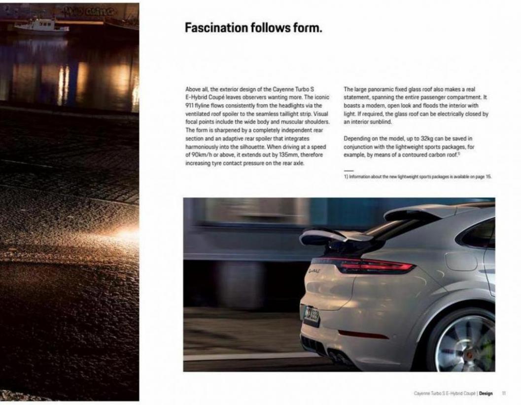 The new Cayenne Turbo S E-Hybrid models. Page 13