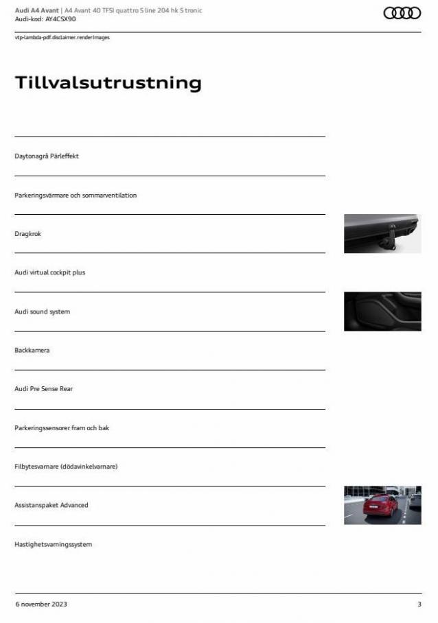 Audi A4 Avant. Page 3