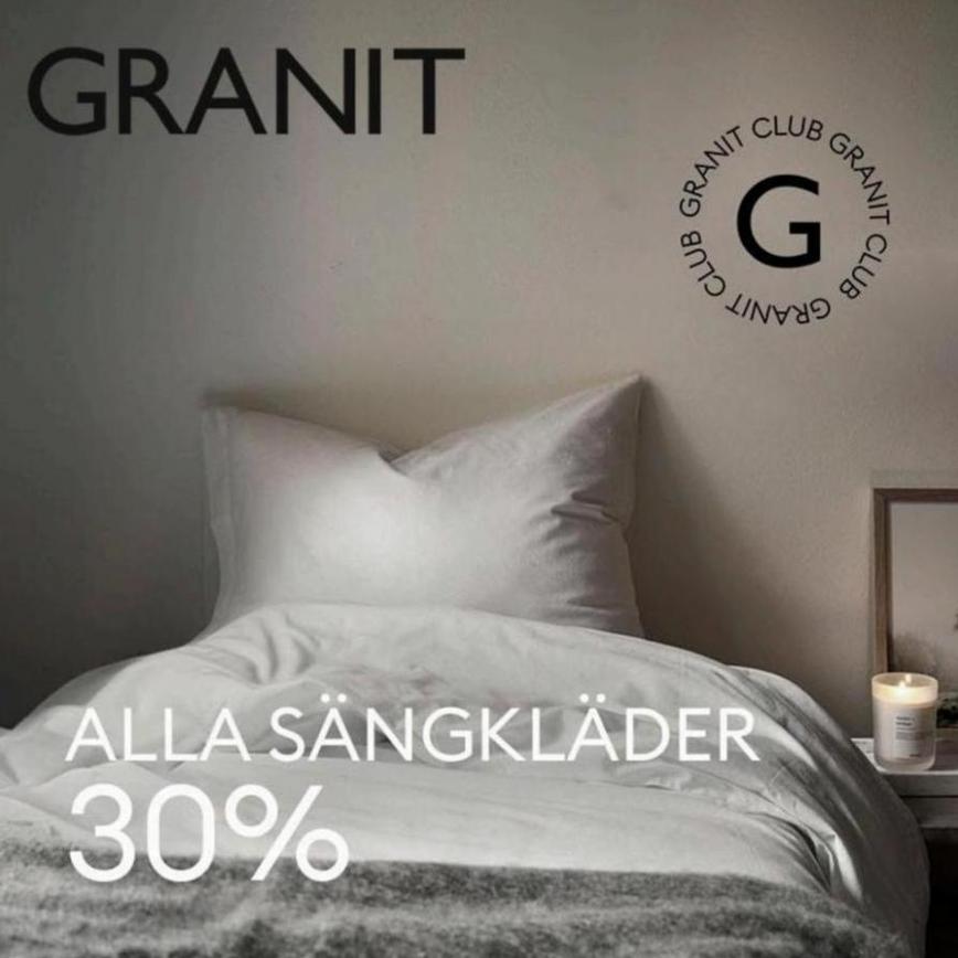 Granit alla sängkläder 30%. Granit (2023-11-23-2023-11-23)