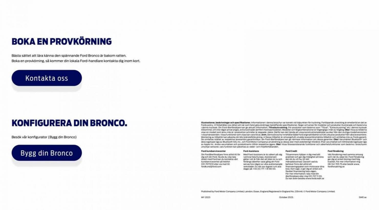 Ford Bronco. Page 22