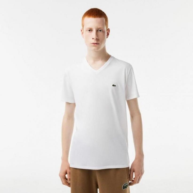 Nyheter T-Shirts Herrer Lacoste. Page 8