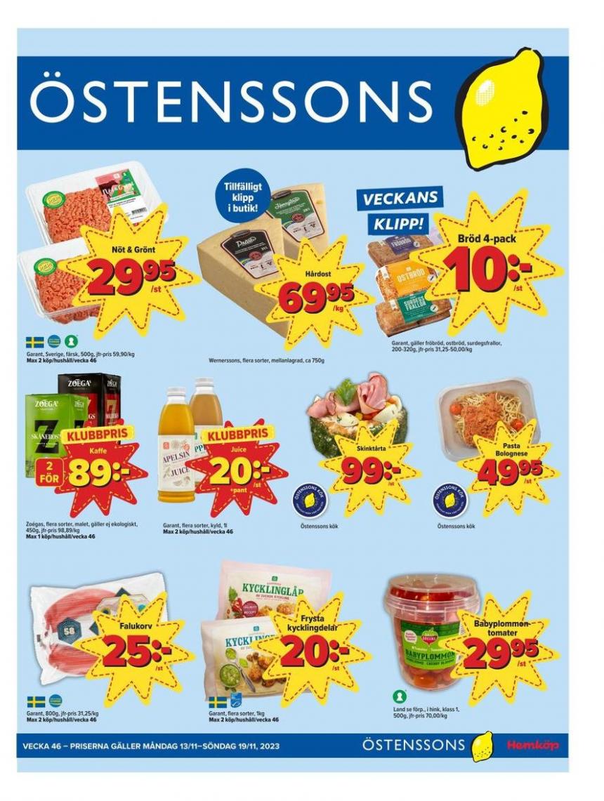 Östenssons reklambad. Östenssons (2023-11-19-2023-11-19)