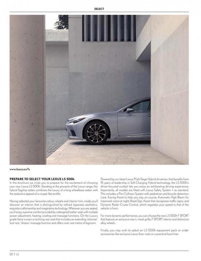 Lexus LS. Page 2