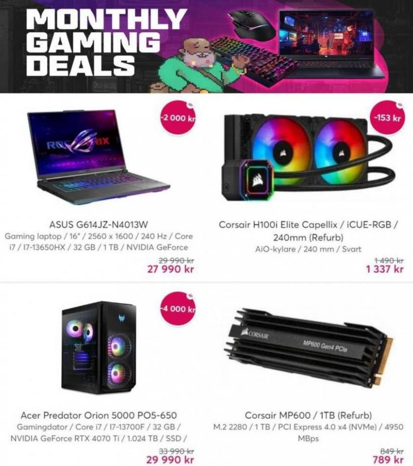 Monthly Gaming Deals. Page 4