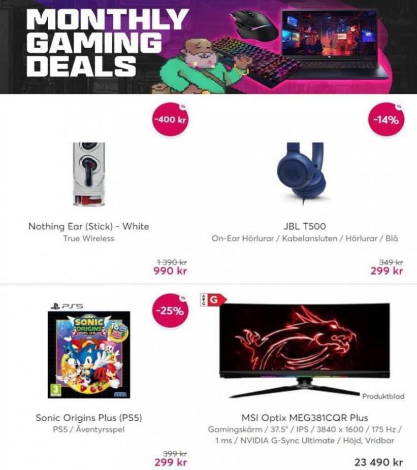 Monthly Gaming Deals. Page 11