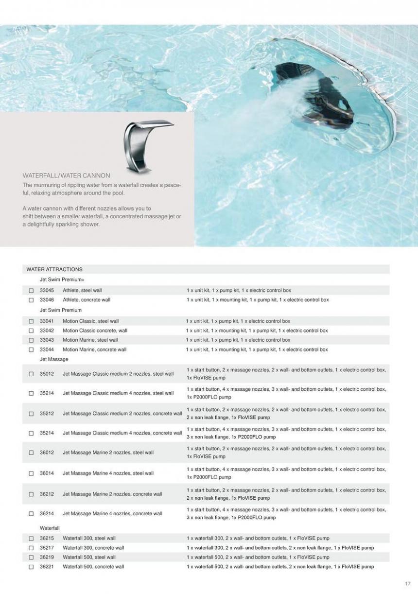 Pahlen Premium pool solutions. Page 17