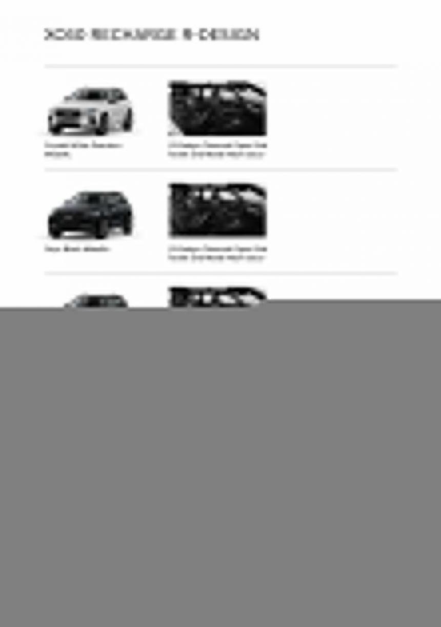 Volvo XC60 Recharge. Page 3