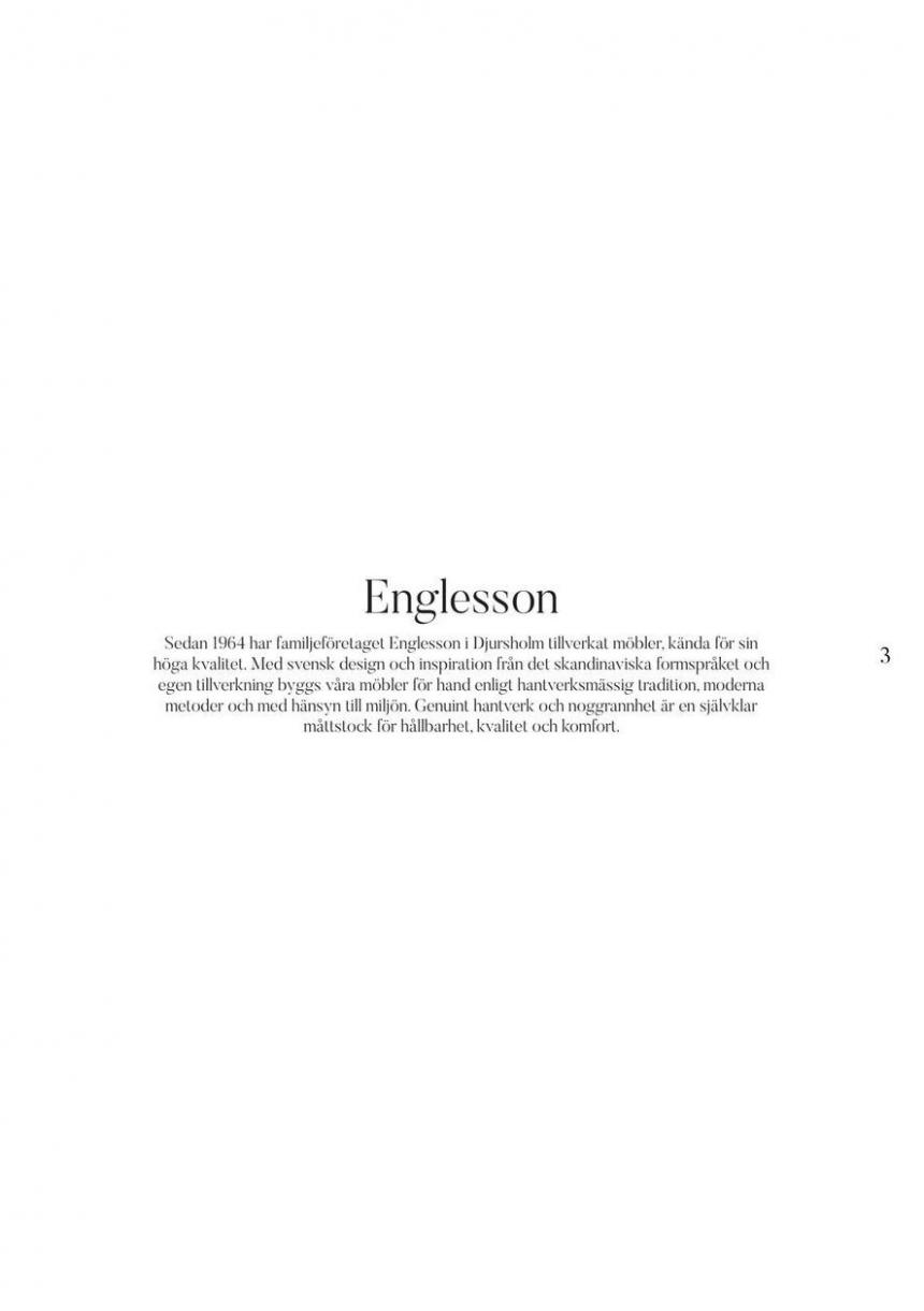 Englesson Katalog 2023 Vol. 3. Page 3
