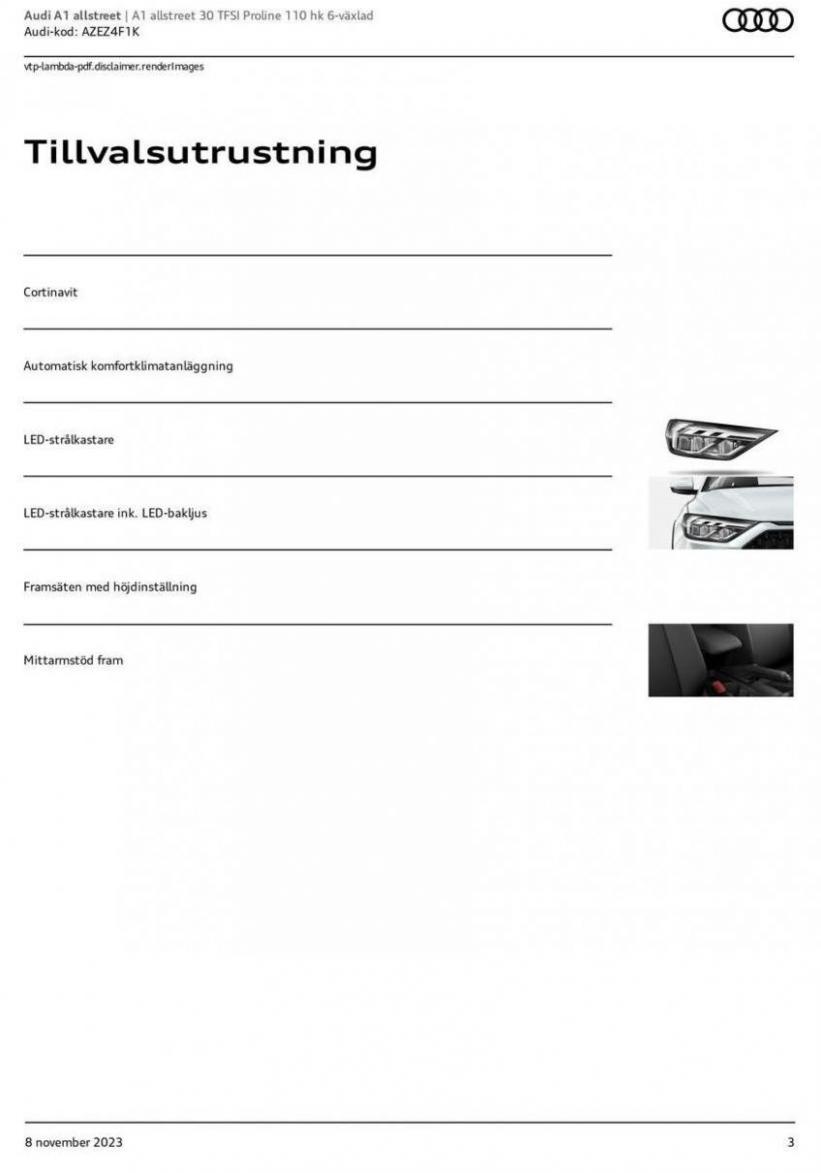 Audi A1 allstreet. Page 3