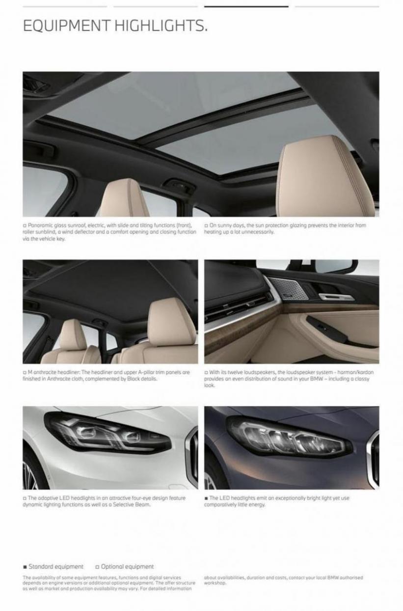 BMW 2-serie Active Tourer (2022). Page 40